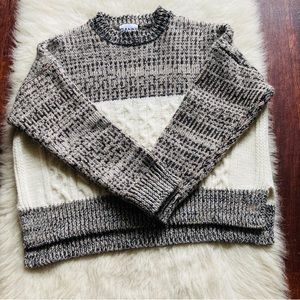 🆕Ganni wool blend cable knit sweater